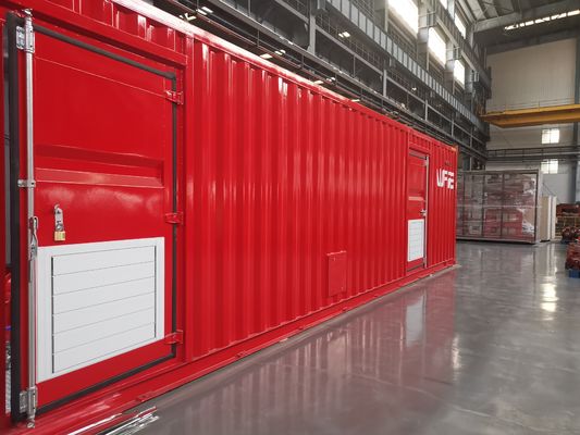 1500 GPM Horizontale Split Case Feuerpumpe Montage 1E1D1J NFPA 20 Behälter-Pumpraum
