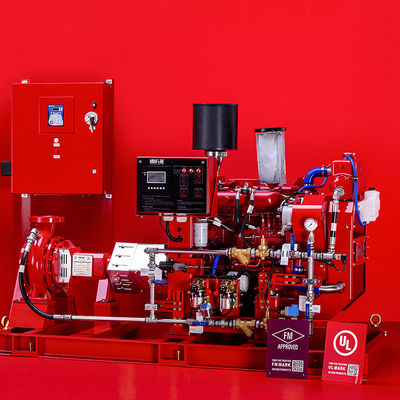 Dieselmotor angetrieben Endsaugfeuerpumpe Feuerwasserpumpe Zentrifugalpumpe