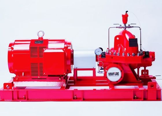 UL Listed 1000 GPM Elektromotorgetriebene Feuerpumpen-Set Split Case Typ