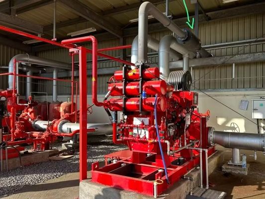 3000 GPM Dieselmotorpumpen-Set Split Case Brandpumpen-Set UL aufgeführt und FM genehmigt