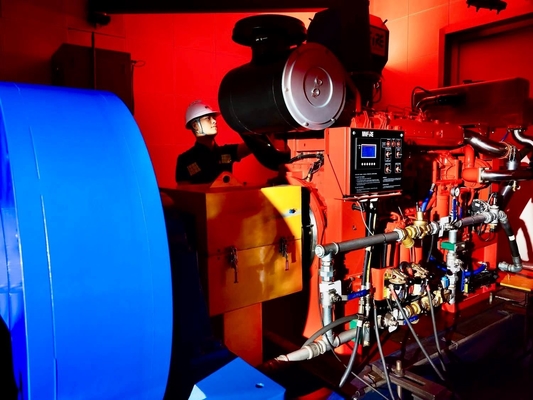 Leistungsstarker, langlebiger Dieselmotor für Feuerlöschpumpenantrieb und Kraftstofftankkapazität 50-550 Gallonen 1250 GPM