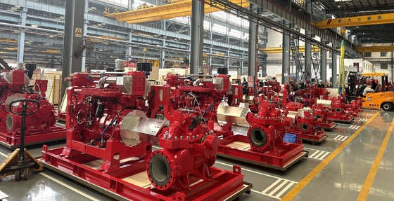 Brandschutz Dieselmotoren Feuerpumpe für Leistung und Normen 4500GPM UL NFPA20