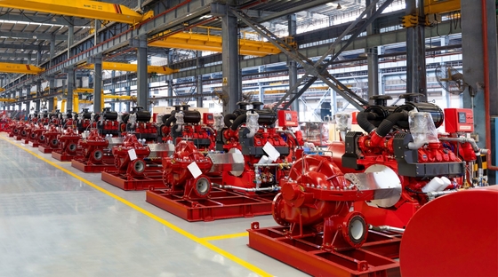 Automatisches Steuerungssystem und Heizkörper aus duktilem Gusseisen für industrielle Anwendungen SCF300-250-640 4000 GPM