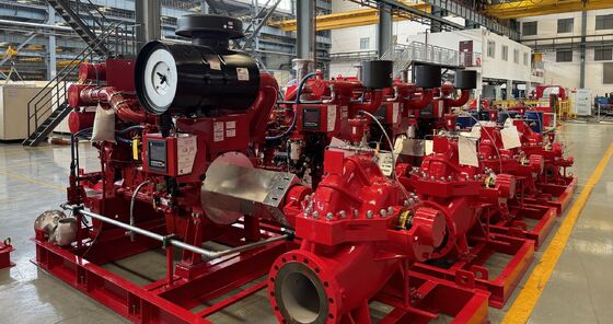 SCF250-200-600 Dieselmotorgetriebene Split Case Brandpumpe 4500 GPM UL/FM zertifiziert