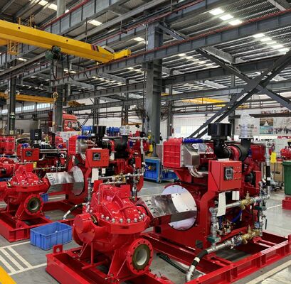 SCF200-150-480 Dieselmotorgetriebene Split Case Brandpumpe 8×6