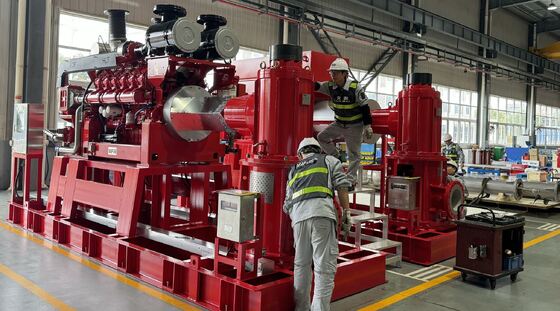 250VTP950-38 Vertikale Turbinen Dieselmotor angetrieben Feuerpumpe -- UL/FM zertifiziert, 232 ‰ 731 PS 3000 GPM