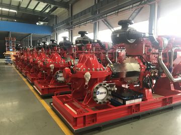 1000 GPM 175 PSI Feuerlöschmotor Dieselmotor / Feuerpumpe und Jockey-Pumpe elektrische Dieselmotor-Jockey-Feuerlöschpumpe