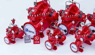 1500gpm @ 200PSI Horizontale Split Case Feuerpumpe NFPA20