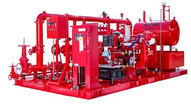 Schools / Supermarkets Diesel Fire Pump Package 4000GPM With 315.1KW Max Shaft Power