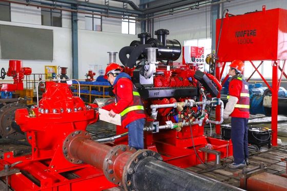2000 GPM Dieselmotor angetrieben Zentrifugal Split Case Fire Pump Horizontale Split Case Pumpe