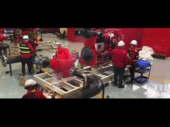 Feuerlöschpumpe NFPA 20 verpacken das Zusammenbauen