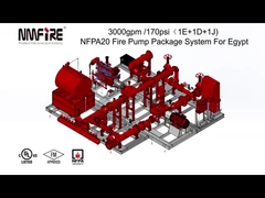 Feuerlöschpumpe-Paket-System NMFIRE 3000gpm@170psi NFPA 20