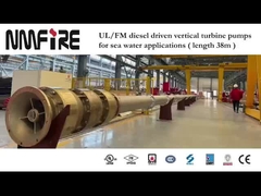 NMFIRE UL/FM Dieselantriebene vertikale Turbinen-Feuerpumpe für Offshore-Anwendungen